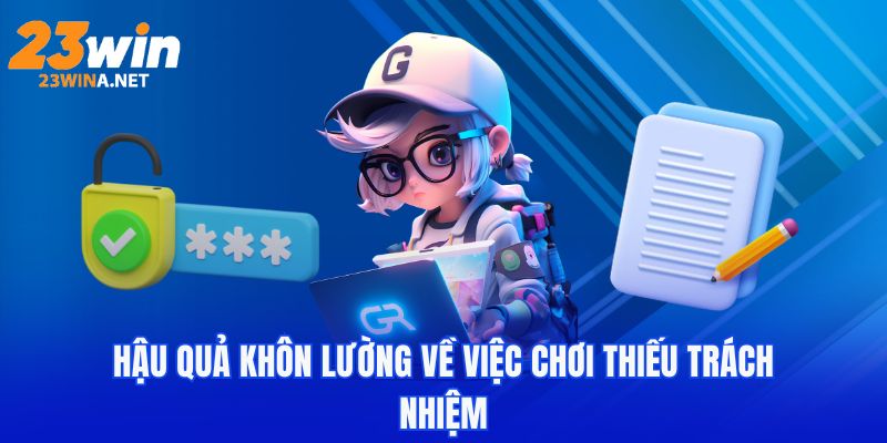 Chơi Có Trách Nhiệm 23WIN - Các Quy Định Đang Được Dùng 2025 5 Hậu quả không lường khi bạn chơi thiếu trách nhiệm