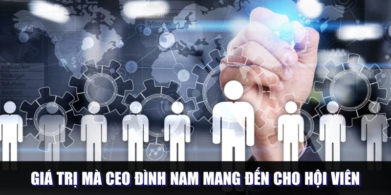 CEO Đình Nam 23WIN - Mang Trải Nghiệm Đột Phá Cho Người Dùng 5 Giá trị mà CEO Đình Nam mang đến cho hội viên