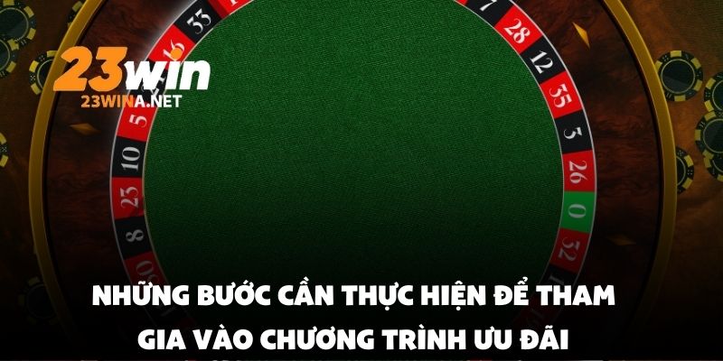 Những bước cần thực hiện để tham gia vào chương trình ưu đãi